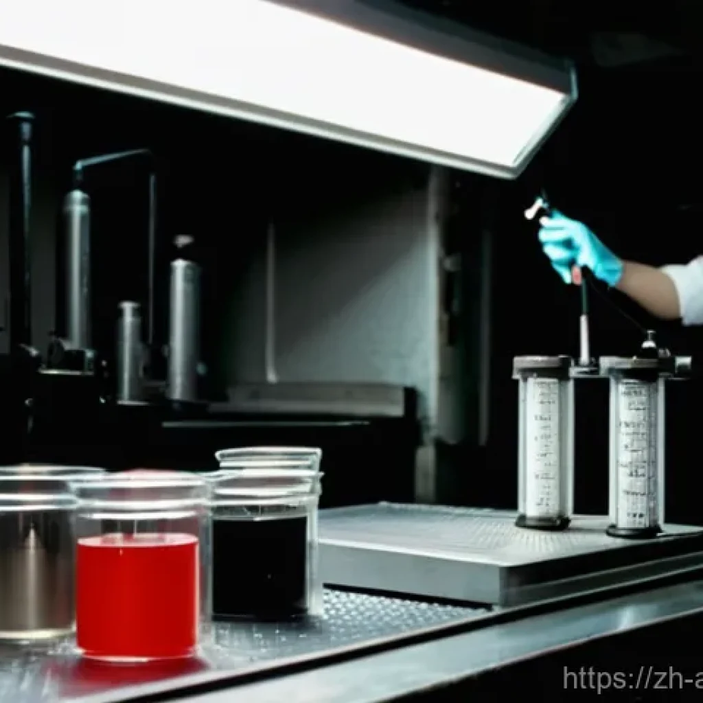 아날로그 카메라 필름 현상 - **Prompt 1: The Darkroom Alchemist**
    A focused young adult, wearing a clean, dark apron and prot...