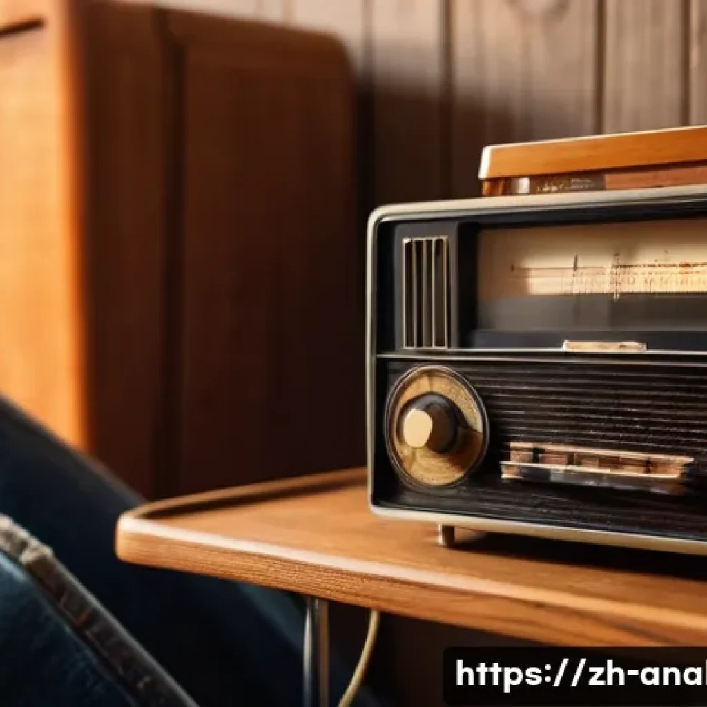 아날로그 기기 복원 기술 - **Prompt: Cherished Analog Memories**
    "A cozy, warmly lit living room, afternoon sunlight stream...